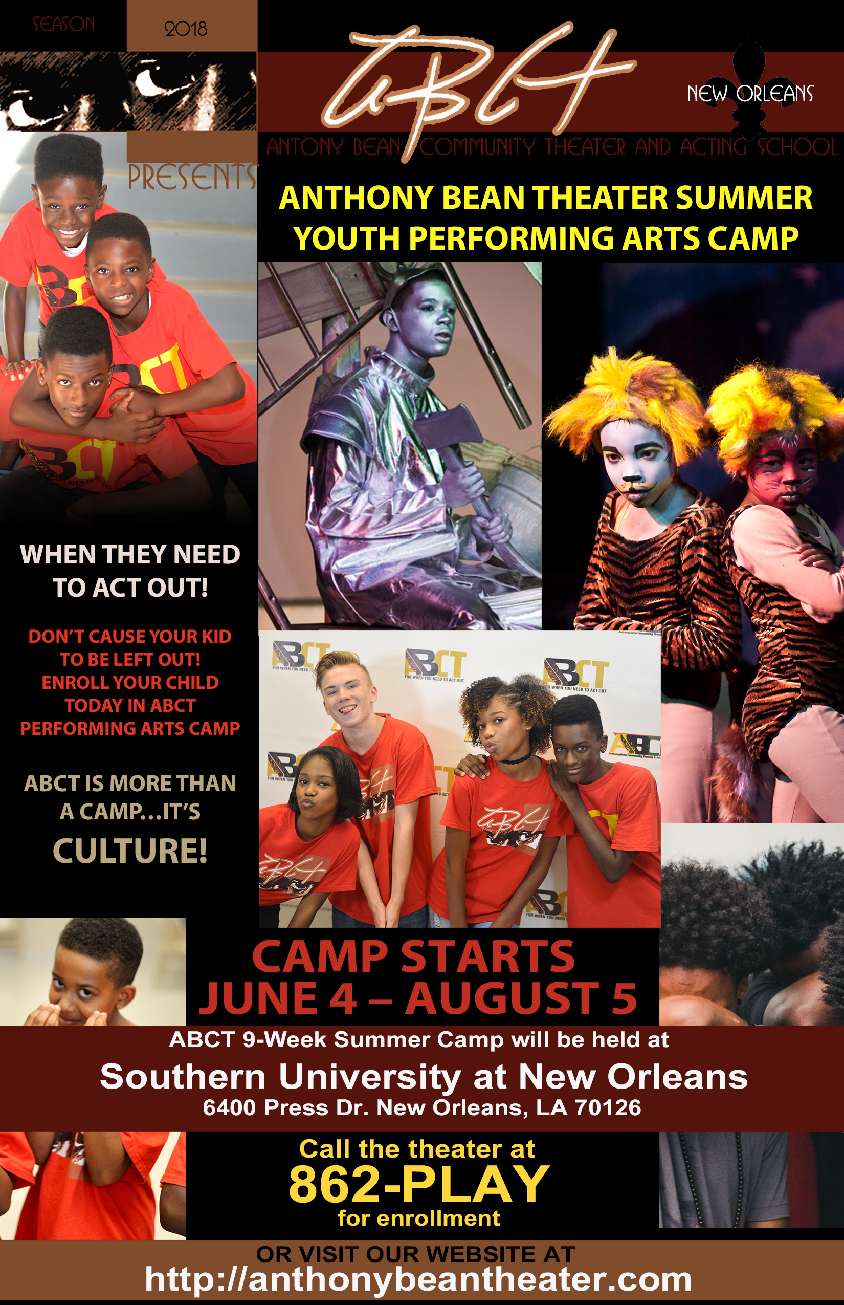 The Summer Camp Flyer
